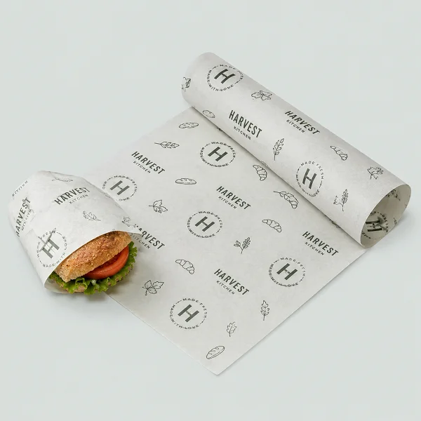 order printed parchment paper with logo in australia